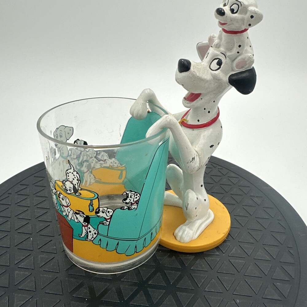 Disney 101 Dalmatians Vtg 90’s Toothbrush Holder Cup